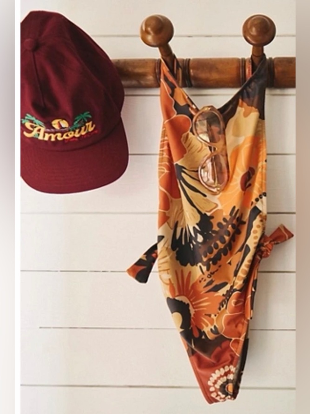Free People free-est The Pamela Printed One-Piece Swimsuit - Picture 5 of 9